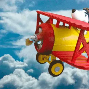 PLANE SNOOPY FANART