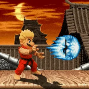 MARIO X Street Fighter Ken *