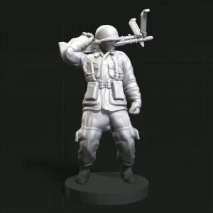Soldier with Machine Gun #RoZ