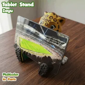 Zayu-shaped tablet stand - World Cup 2026 - Multicolor in Pa