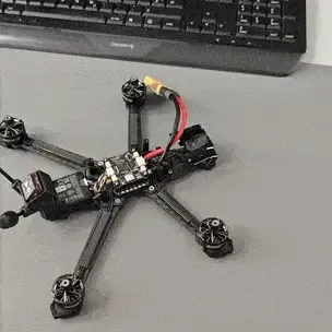 GEPRC Vapor D5 / GPS mount with 2 antennas /DJI Air Unit Pro