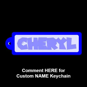 Cheryl- keychain