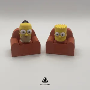 Bart & Homer Clickers