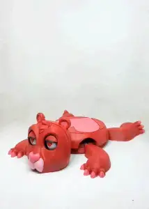 valentine teddy bear cup holder (No Supports needed)
