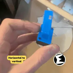 Vertical Camera Mod for Creality K1 AI Camera