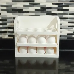 Egg Holder, Egg Storage Rack, Refrigerator Organizer Box