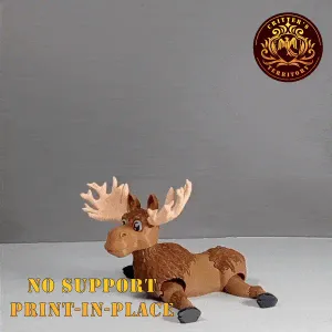 FLEXI MOOSE | PRINT IN PLACE | NO SUPPORT