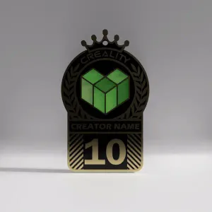 Creality Cloud Annual Designer Medal 2024 Top 10