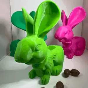 EASTER BUNNY EGGS DISPENSER