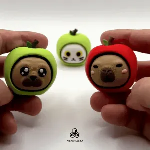 Fruit Buddy Apple Capybara