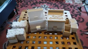 Cotton Swab or Cosmetic Holder