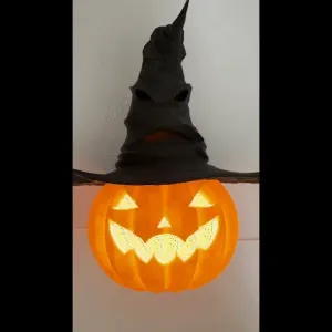 Halloween Pumpkin Wizard Lantern