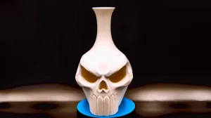 Skull Vase - No Supports
