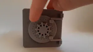 Bank Vault Ring Holder