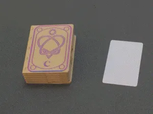 Pop up card sleeve book - integrated printing | no assembly