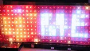 Twinkly String Light Grid - use strings as a matrix display