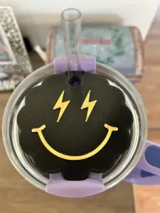 Lighting Smile Lid Cover 40oz