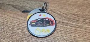 Audi R8 Keychain