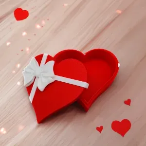 Valentines Heart Gift Box Storage