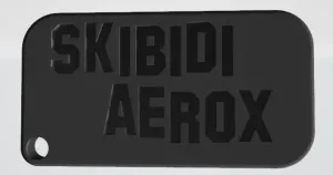 Skibidi Aerox Anhänger 2
