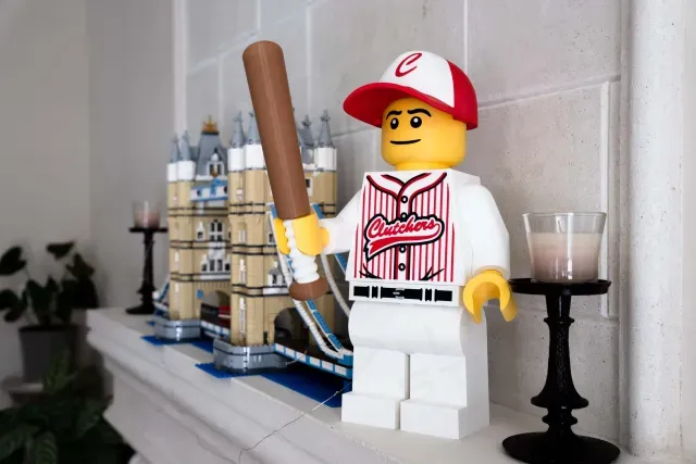⚾ Baseball Player Giant Minifigure (16") – Step Up to the Plate