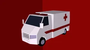 LowPoly Ambulance