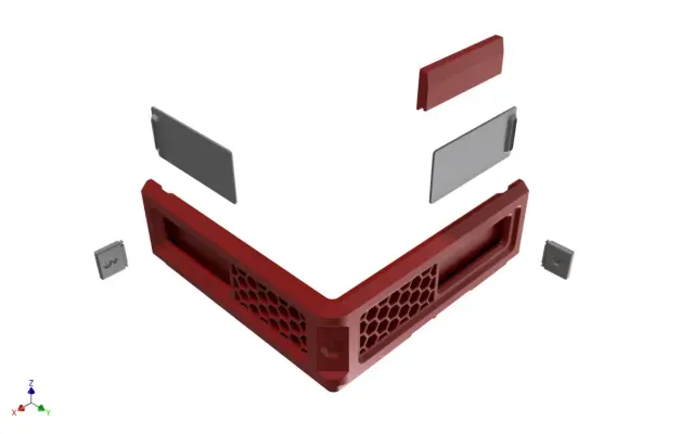 K1 & K1C RAISER / DECKEL / TOP COVER / UPGRADE (VERSION 1) — Image 3 of 9