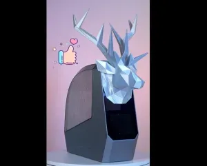 Deer head decoration for Creality Dry Box