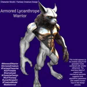 Armored Lycanthrope Warrior