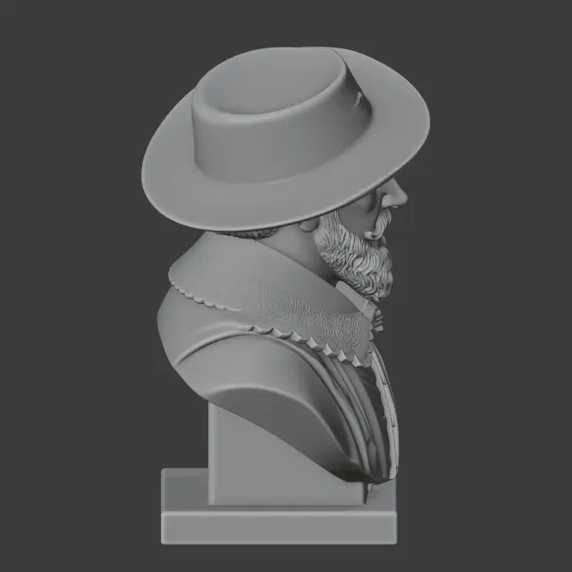 Peter Paul Rubens Bust — Image 3 of 8