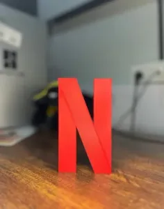 Netflix icon decor