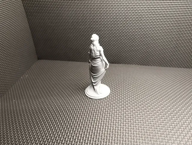 Antique Lady – Elegant Draped Sculpture — Image 3 of 6