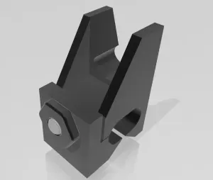 Trolling Rod Holder for Canoe