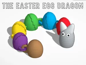 The Easter Egg Dragon