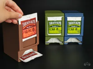 Tea Stand_Refillable Slot Organizer for Tea Bags