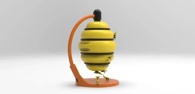 Bees House-Night Lamp — Image 5 of 9