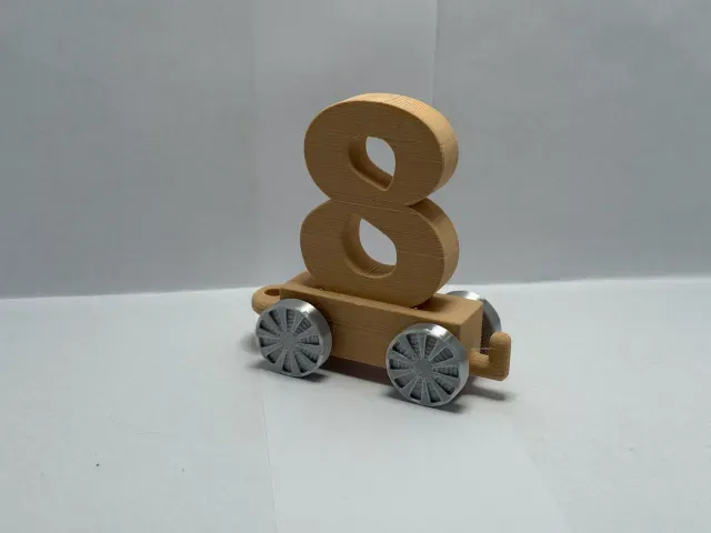 Number Train 8 Educational Toy — Image 5 of 9