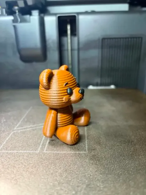 Cute Knitted Teddy Bear- 3D Printable Desk Toy — Фото 4 из 4