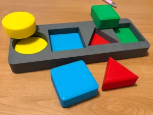 Toddler Chunky Shape Puzzle - no AMS
