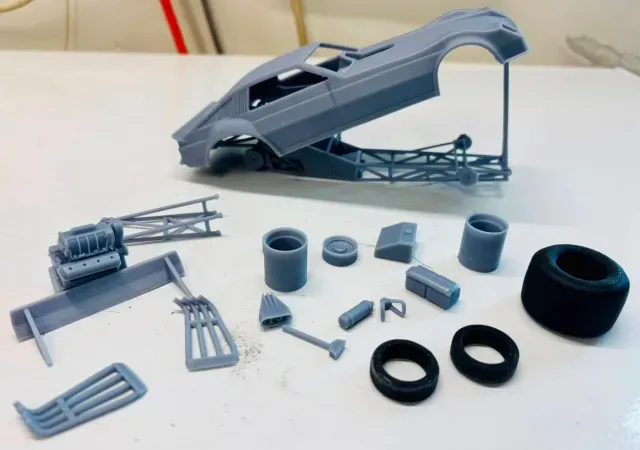 Vintage Funny Car Scale 1:25 — Фото 9 из 9