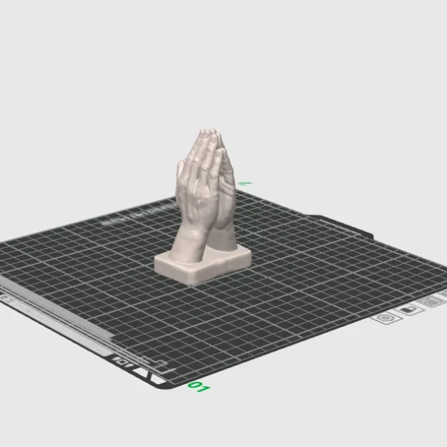 Praying Hands Statue, Religious, Spiritual, Statue — Фото 4 из 8