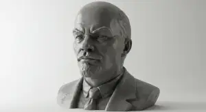 Epochal Bust: 3D Printable Lenin Monument