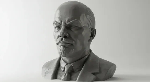 Epochal Bust: 3D Printable Lenin Monument