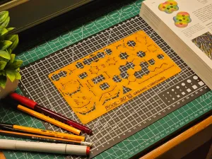 Organic Chemical Compounds - Drawing Stencil/Template
