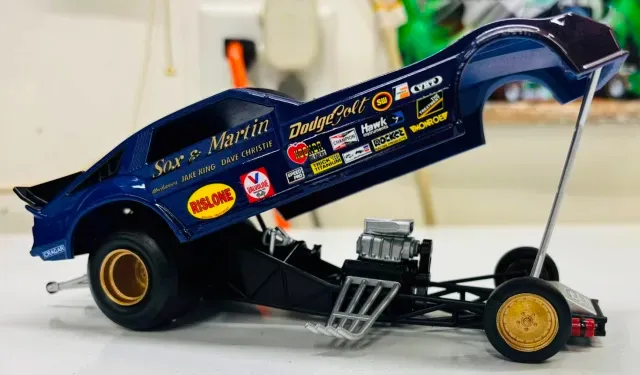 Vintage Funny Car Scale 1:25 — Фото 8 из 9