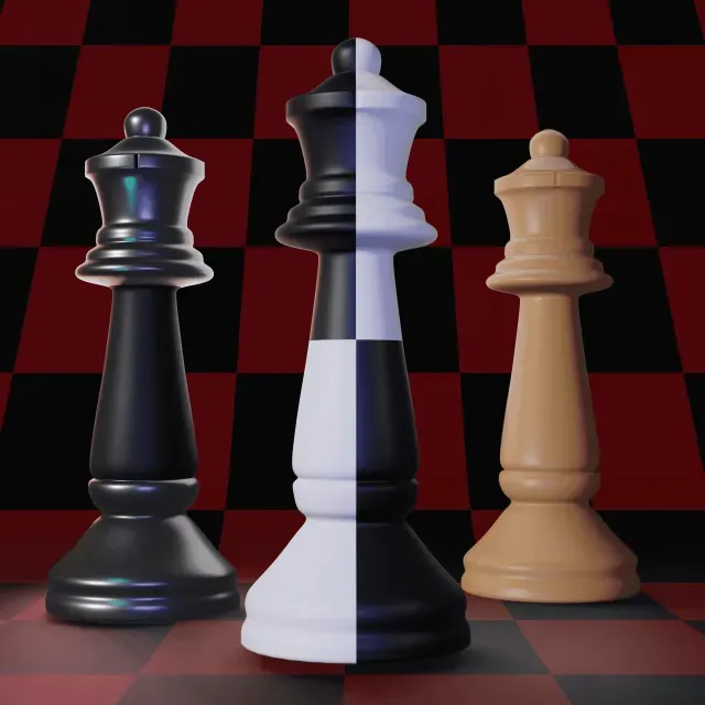 Chess Queen Ornament