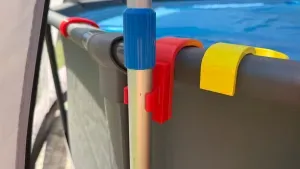 Pole Hanger - vertical snap - fi 28mm