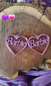 Barbie Love Heart Earrings
