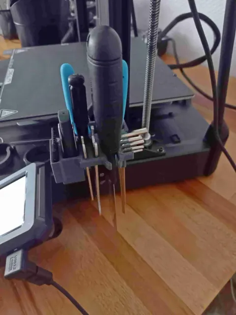 Tool holder for Ender-3 V3 SE/KE (supportless) — Фото 3 из 7