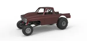 Mud dragster Version 3 Scale 1:25